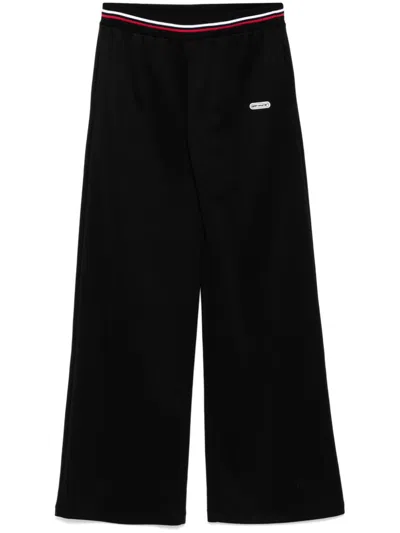 Off-white Stripe Detail Pants In Black
