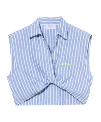 OFF-WHITE STRIPED TANK TOP