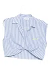 Off-white Gestreiftes Top In Multi