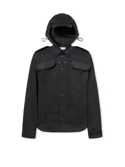 Off-white Studs Arr Cotgab Hood Visor Shirt In Multi