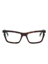 Off-white Style 50 Rectangle-frame Glasses In Brown