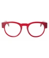 Off-white Style 58 Round Eyeglasses In White