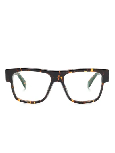 Off-white Style 60 Brille In Braun