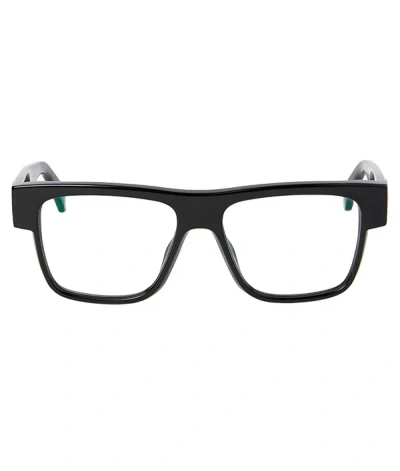 Off-white Style 61 Square Eyeglasses In Black