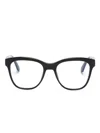 Off-white Style 69 Square-frame Glasses In Black