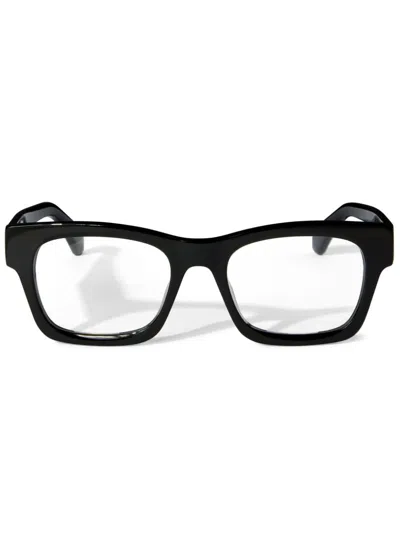 Off-white Style 78 Glasses In Black