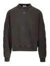 Off-white St Matthew Oversize Sweatshirt In Black