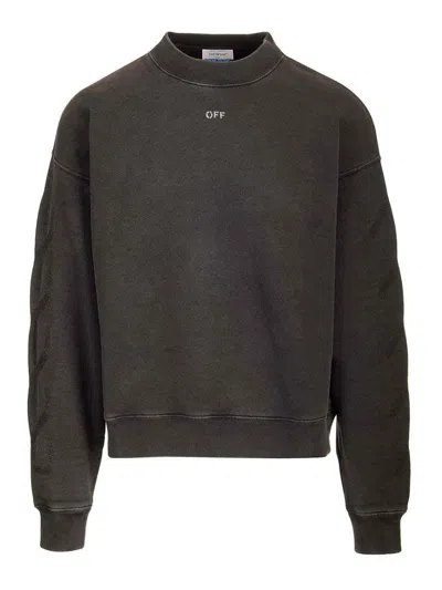 Off-white S Matthew Sweatshirt In Black