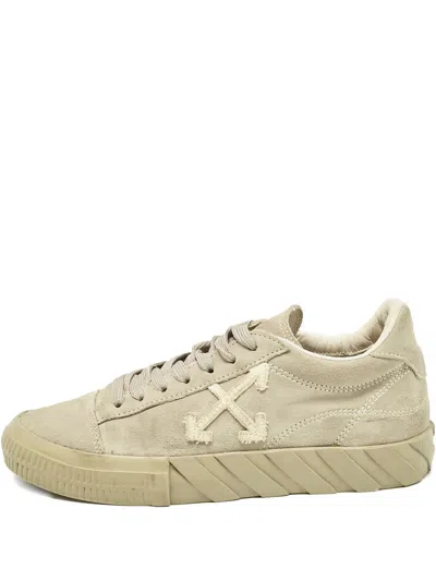 Pre-owned Off-white Suede Arrows Sneakers