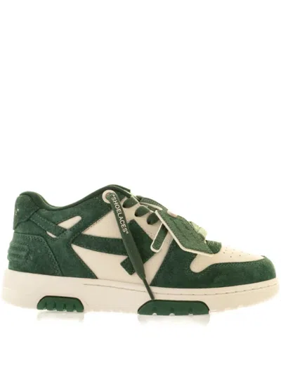 OFF-WHITE SUEDE OUT OF OFFICE TRAINERS
