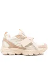 Off-white Suede-panelled Sneakers In Neutral