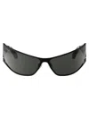 Off-white Womens Oeri102 Luna Sunglasses In Black From Ebay Endless Runway In 1007 Black