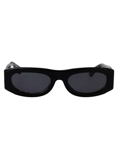 Off-white Sunglasses In Black Dark Grey