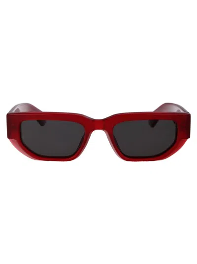 Off-white Sunglasses In 2807 Burgundy