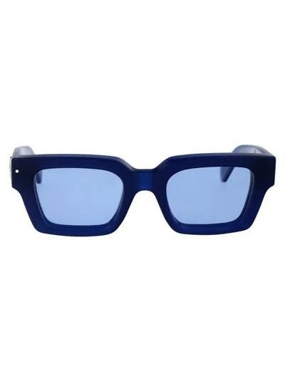 Off-white Sunglasses In 4540 Blue