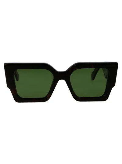 Off-white Sunglasses In 6055 Havana
