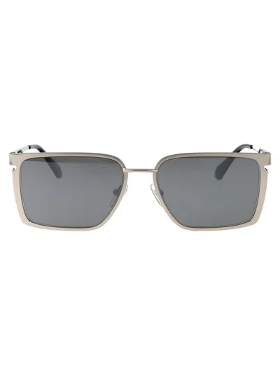 Off-white Sunglasses In 7272 Silver Silver