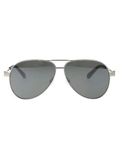 Off-white Sunglasses In 7272 Silver Silver