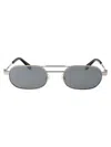 Off-white Vaiden Sunglasses In 7272 Silver Silver