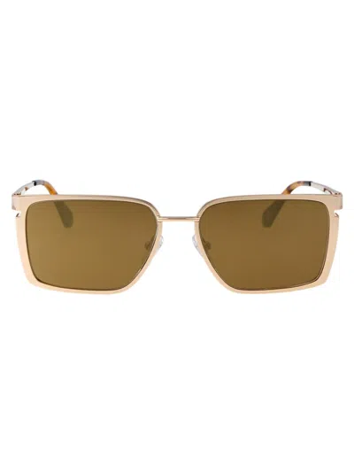 Off-white Sunglasses In 7676 Gold Gold