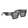 Off-white Black Silverstone Sunglasses In Black