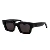 Off-white Virgil Square Acetate Sunglasses In Black