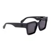 Off-white Virgil Square Acetate Sunglasses In Black