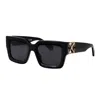 Off-white Catalina Oversized Square-frame Sunglasses In Black