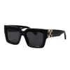Off-white Catalina Oversized Square-frame Sunglasses In Black