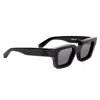 Off-white Virgil Square Acetate Sunglasses In Black