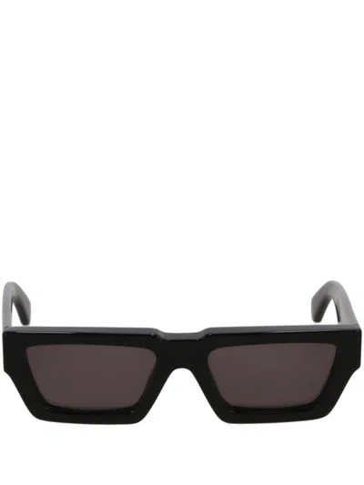 Off-white Manchester Acetate Sunglasses In Black-da