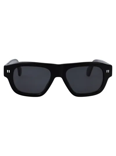 Off-white Sunglasses In Black Dark Grey