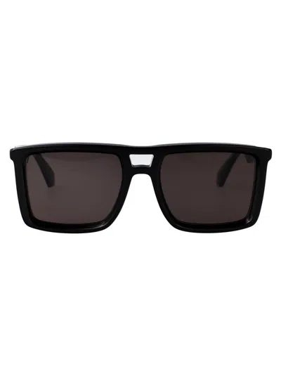 Off-white Sunglasses In Black Dark Grey