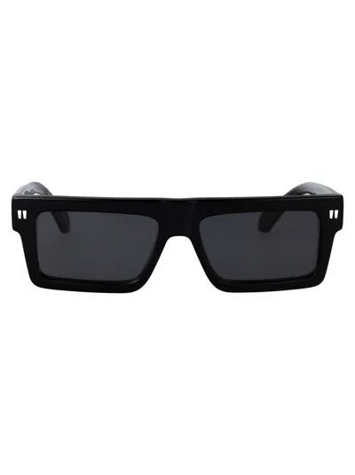 Off-white Sunglasses In Black Dark Grey