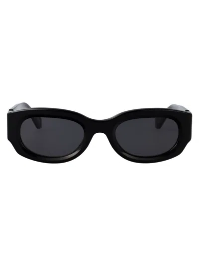 Off-white Sunglasses In Black Dark Grey