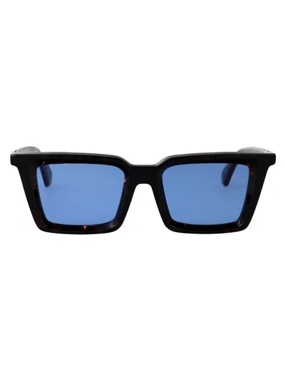 Off-white Sunglasses In Blue