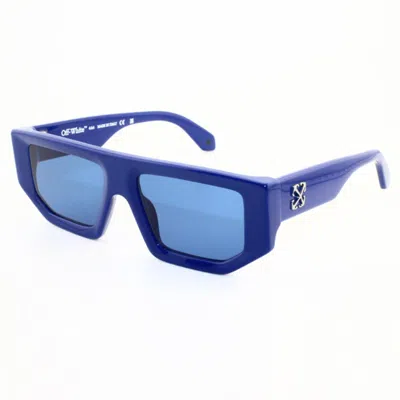 Off-white Sunglasses In Blue