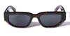 Off-white Venezia Tortoiseshell Rectangle Sunglasses In Brown