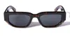 Off-white Venezia Tortoiseshell Rectangle Sunglasses In Brown