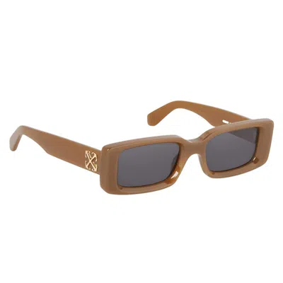 Off-white Sunglasses In Brown