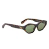 Off-white Kent Acetate Cat-eye Sunglasses In Brown