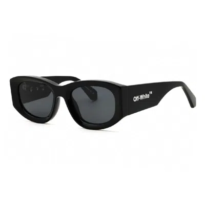 Off-white Sunglasses Cat Eye Full Rim, Black Frame And Dark Grey Lens Oeri041joan1007