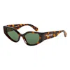 Off-white Unisex Memphis 54mm Sunglasses In Green