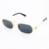 Off-white Sunglasses In Gold