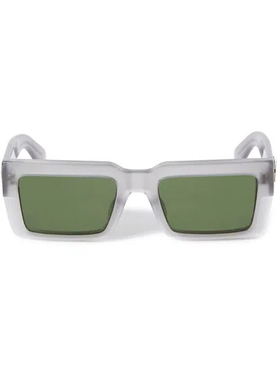 Off-white Off White Sunglasses In Grigio E Verde