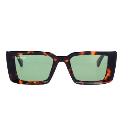 Off-white Sunglasses In Brown