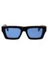 Off-white Sunglasses In Havana Blue