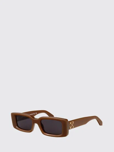 Off-white Sunglasses Men  In Brown