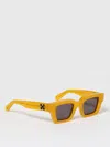Off-white Sunglasses Men  In Orange