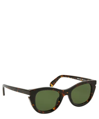 Off-white Sunglasses Oeri112 Boulder In Brown